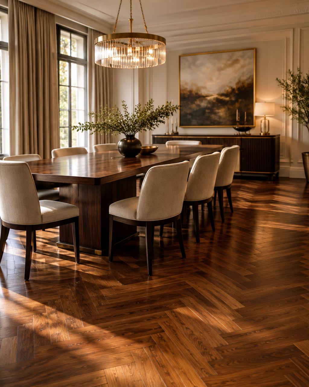 Engineered Hardwood installation in Atlanta